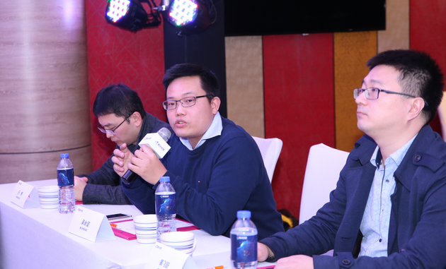 腾讯优图实验室与媒体交流,图片来自受访者