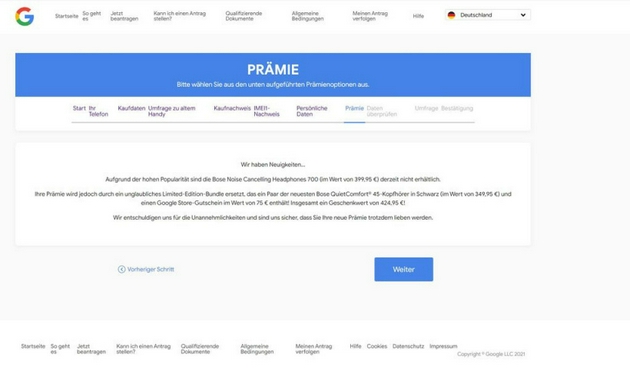 Bose 700耳机无货,谷歌Pixel 6欧洲预购开始赠送Bose QC45