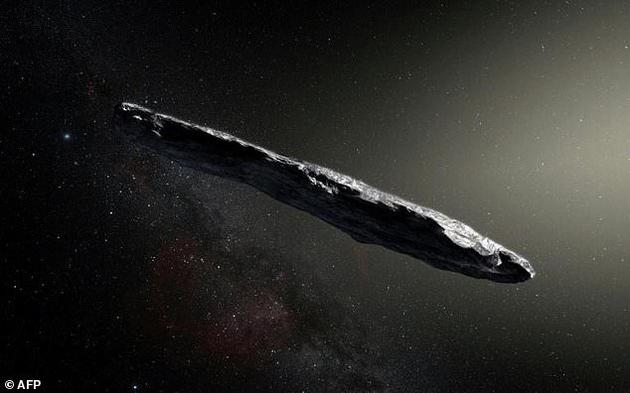 之前两位哈佛大学研究人员发表一篇研究报告，指出雪茄状星际岩石Oumuamua非常独特怪异，很可能是外星文明发射进入太阳系一种完全可操控的探测器。