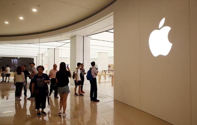 位于台北101的台湾首家苹果直营店Apple Store。