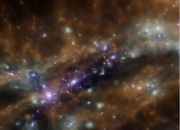 宇宙星系的排列是有规律的，还是完全随机的？