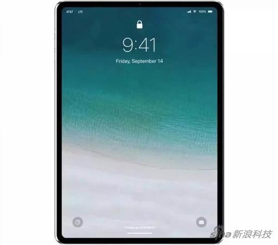 网友根据传闻绘制的全新iPad Pro渲染图