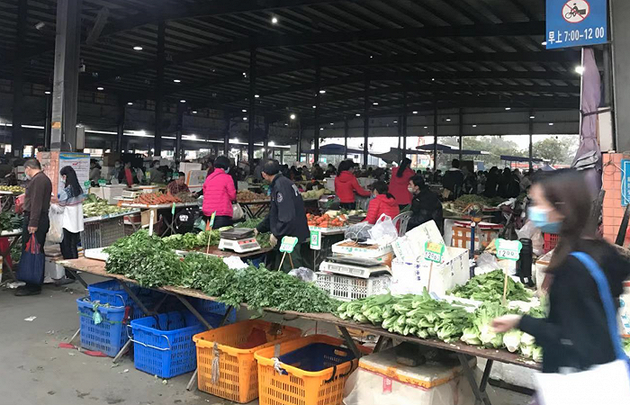 广州西塱菜市场(图片拍摄:吴容)