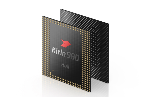 图：全球首颗7nm手机移动芯片——麒麟980