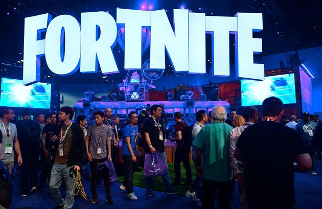 Epic Games 旗下 Fortnite（《堡垒之夜》）吸引了大量游戏发烧友 | 视觉中国