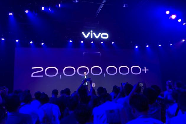 vivo屏下指纹手机销量超过2000万台