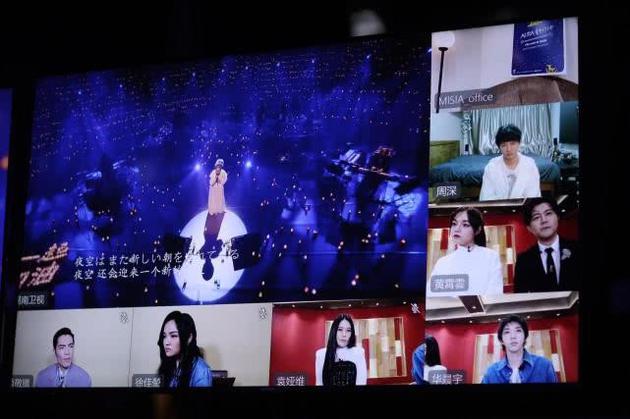 《歌手·当打之年》云录制现场 图源：@湖南卫视歌手 官方微博
