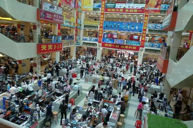20世纪90年代中期的华强北