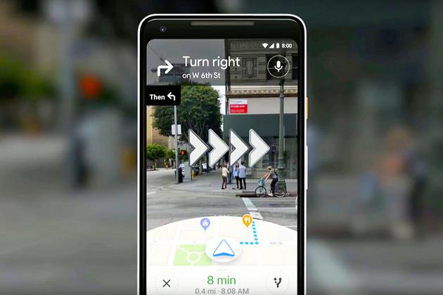谷歌地图小范围推AR实景导航：广泛推出仍需时间