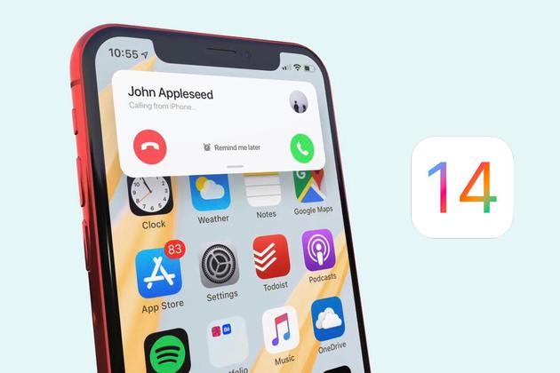 来电和FaceTime通话不再占据整个iPhone / iPad显示屏