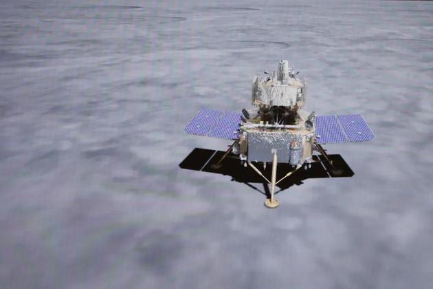 嫦娥五号动画画面