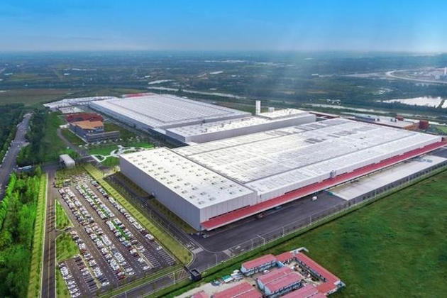 蔚来合肥工厂 图片来源：网络，侵权请联系删除