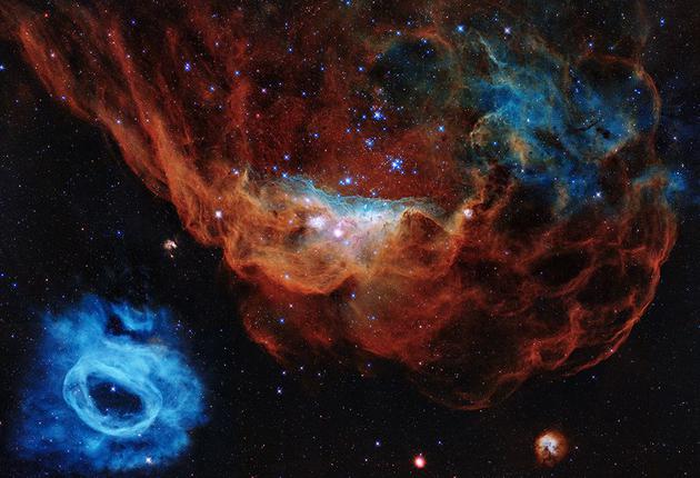 2020年最佳太空图像：“宇宙暗礁”和太阳特写镜头