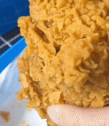 大晚上吃油炸鸡腿动态图片-搞笑gif动态图片-izike