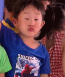 有人从小就是行走的表情包gif搞笑图片