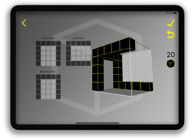 钱雨心获奖作品《Three-Dimensional Space》
