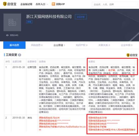 阿里回应经营范围新增电子烟:符合法律法规,正常商业行为