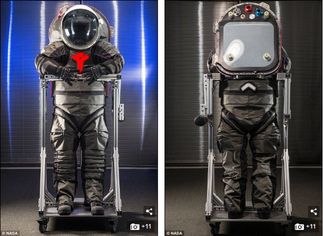 不同于科幻电影《火星救援》中的太空服，美国宇航局Z-2太空服可允许宇航员从太空服后端进入，这样可以不必进入气闸。