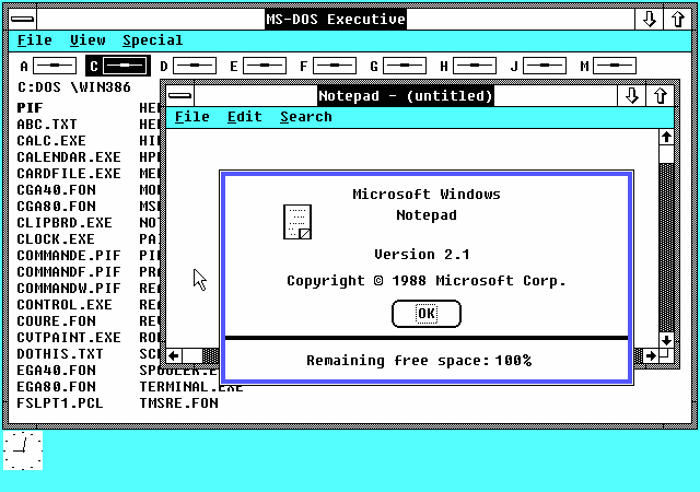 （上世纪80年代末的最先进电脑界面，来源：Computer World）