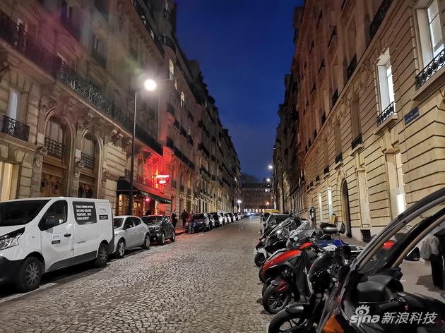 使用P30 Pro自动模式下拍摄