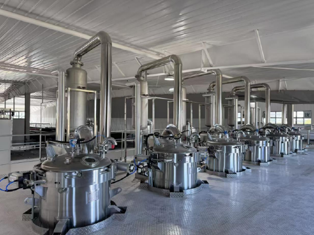 华彬力美桂花深加工生产车间