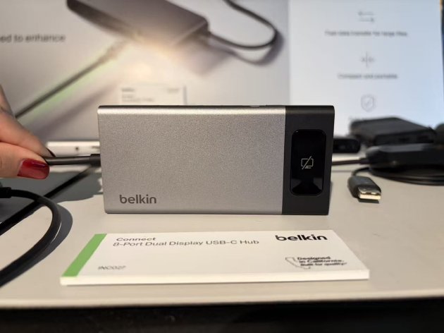 Connect USB-C 双显示8口扩展坞