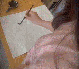 最后一笔才能猜到写的是什么-搞笑gif动态图片-izike