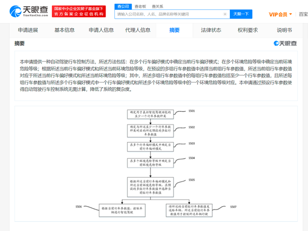 华为自动驾驶控制方法专利公布 可减少计算降低系统复杂度