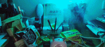 学生为了不挂科烧香-搞笑gif动态图片-izike