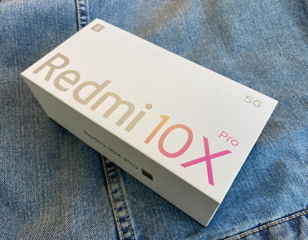 Redmi 10X Pro包装盒