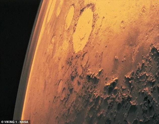 细菌可能生活在火星表面的盐水中，白天干燥脱水，但当火星夜晚来临，盐分从周围吸收了水分之后，细菌就能复活