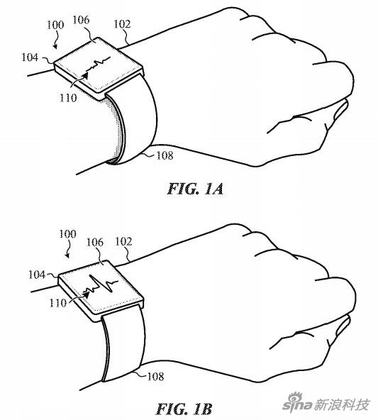 Apple Watch表带新专利来袭：生物识别，自动收紧等