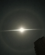 呼伦贝尔的绝美月晕gif搞笑图片