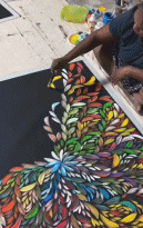 民间手艺人想画就画gif搞笑图片