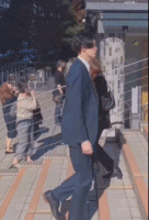 经典重现《你的名字》gif搞笑图片