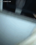 恶猫带走了你的纱窗gif搞笑图片