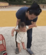 拒绝落地行为gif搞笑图片