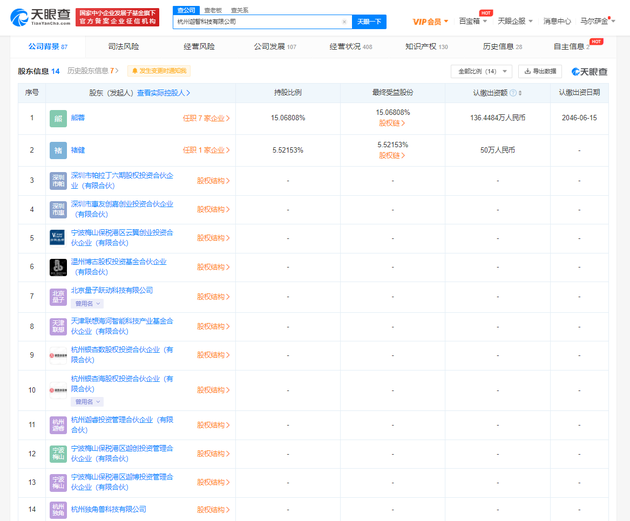 字节跳动增持智造物流机器人企业 后者完成B+轮数亿元融资