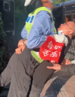 交警我真没喝多gif搞笑图片