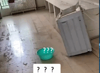 洗衣机忍不住倾泻而出gif搞笑图片