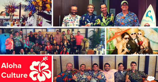 喜欢把公司‘打扮’成夏威夷风的 Salesforce