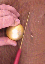 手工制作金色飞贼-搞笑gif动态图片-izike