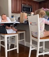 对姐姐有多恐惧gif搞笑图片