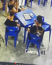 椅子拒绝被坐gif搞笑图片