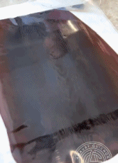 巧克力做成的艺术品gif搞笑图片