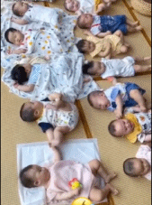 幼儿园的午睡开始啦gif搞笑图片