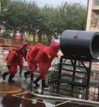 人民的英雄gif搞笑图片