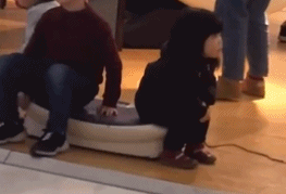 解锁减肥机新玩法gif搞笑图片