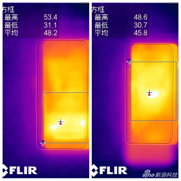 30分钟《原神》，黑鲨4 Pro正反面温度