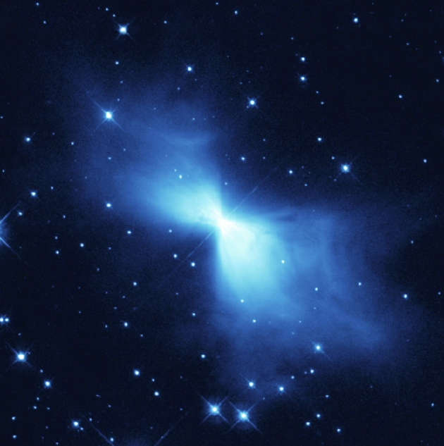 回力棒星云是一个年轻的、仍在形成中的行星状星云，也是目前已知的宇宙中最冷的地方